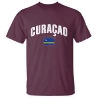Curaçao National Flag Classic Heritage T Shirt Caribbean Pride Souvenir
