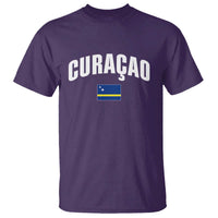 Curaçao National Flag Classic Heritage T Shirt Caribbean Pride Souvenir