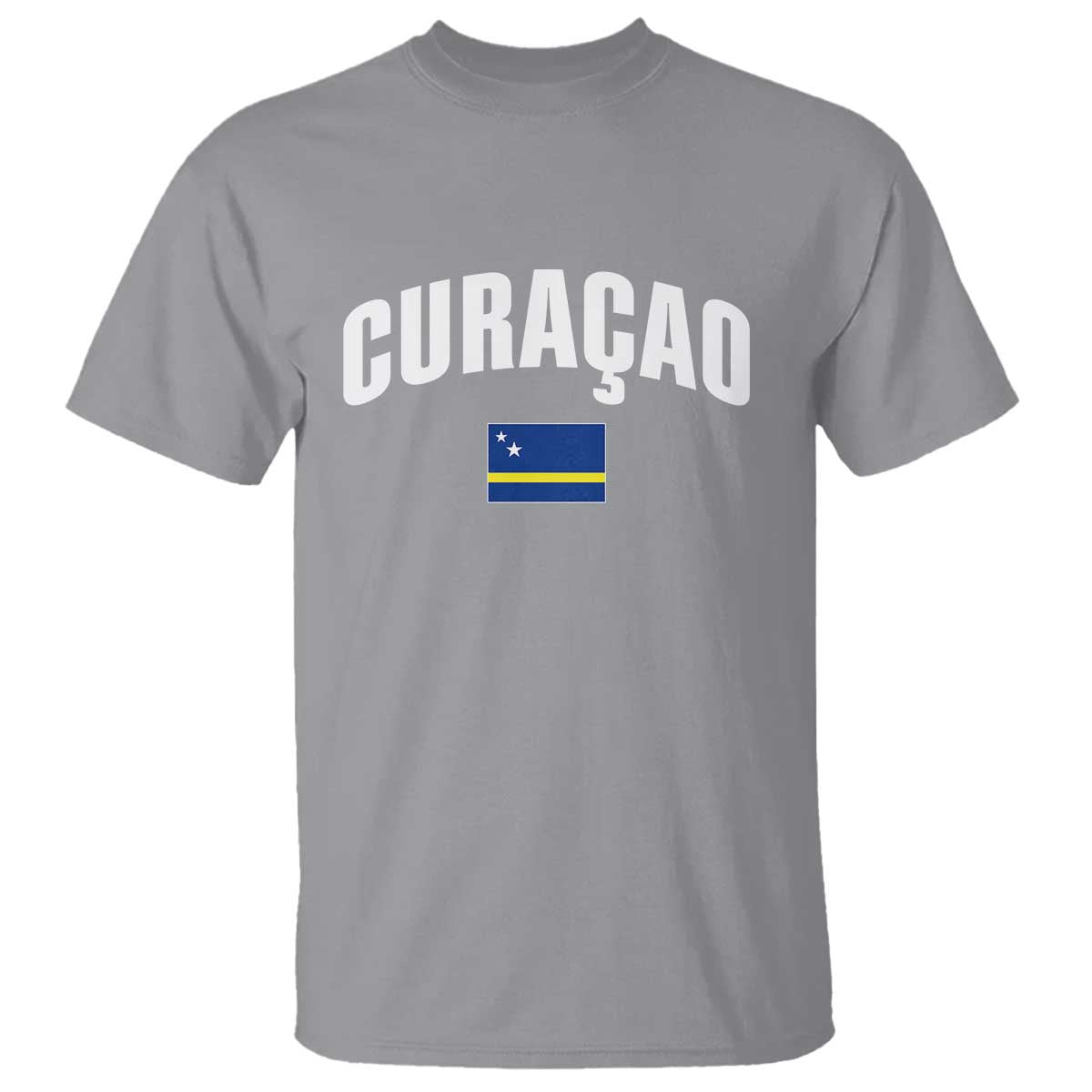 Curaçao National Flag Classic Heritage T Shirt Caribbean Pride Souvenir