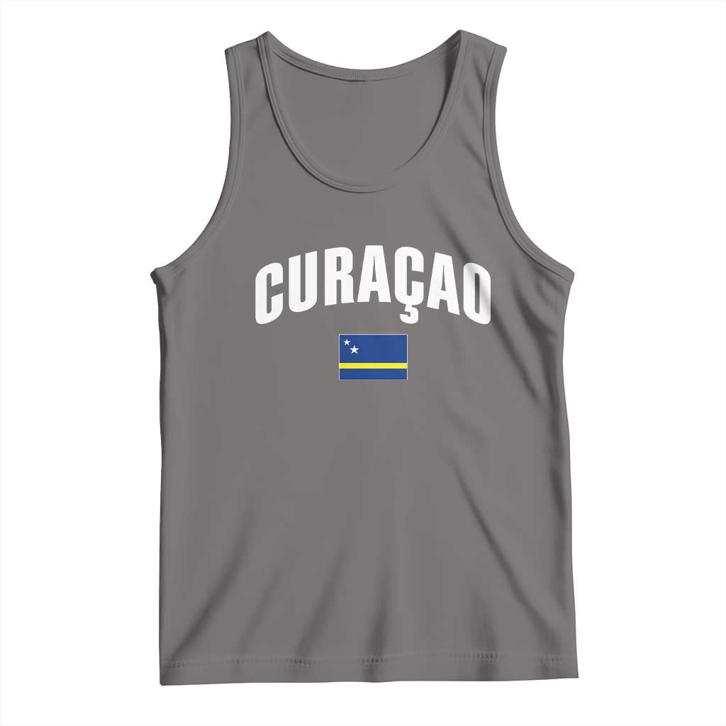 Curaçao National Flag Classic Heritage Tank Top Caribbean Pride Souvenir