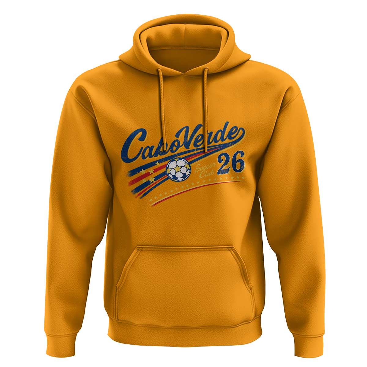 Cabo Verde Soccer Club 26 National Pride Hoodie Cape Verde Football Fans Retro Sporty Est. 2026