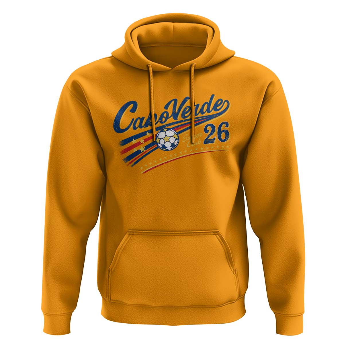 Cabo Verde Soccer Club 26 National Pride Hoodie Cape Verde Football Fans Retro Sporty Est. 2026 TS02