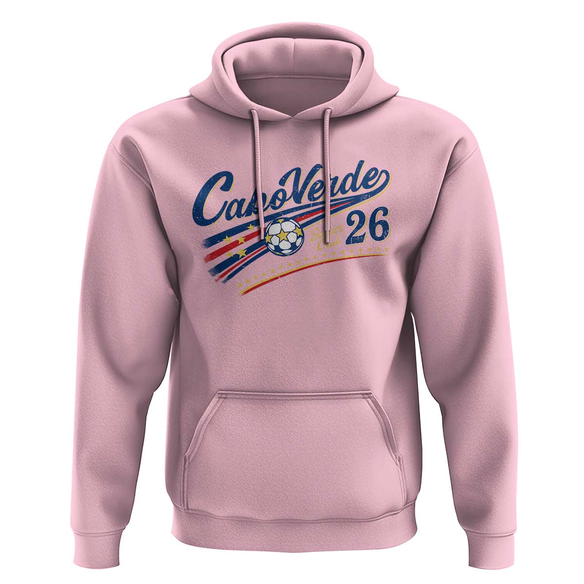 Cabo Verde Soccer Club 26 National Pride Hoodie Cape Verde Football Fans Retro Sporty Est. 2026 TS02