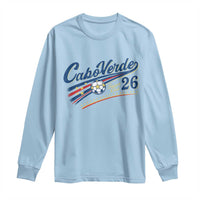 Cabo Verde Soccer Club 26 National Pride Long Sleeve Shirt Cape Verde Football Fans Retro Sporty Est. 2026 TS02