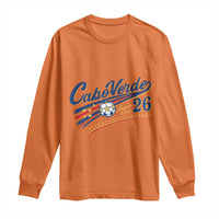 Cabo Verde Soccer Club 26 National Pride Long Sleeve Shirt Cape Verde Football Fans Retro Sporty Est. 2026