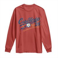 Cabo Verde Soccer Club 26 National Pride Long Sleeve Shirt Cape Verde Football Fans Retro Sporty Est. 2026 TS02