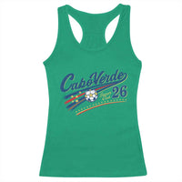 Cabo Verde Soccer Club 26 National Pride Racerback Tank Top Cape Verde Football Fans Retro Sporty Est. 2026 TS02