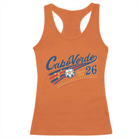 Cabo Verde Soccer Club 26 National Pride Racerback Tank Top Cape Verde Football Fans Retro Sporty Est. 2026 TS02
