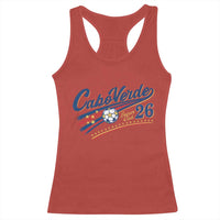 Cabo Verde Soccer Club 26 National Pride Racerback Tank Top Cape Verde Football Fans Retro Sporty Est. 2026 TS02