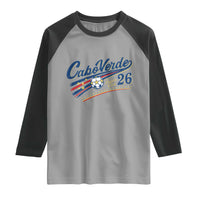 Cabo Verde Soccer Club 26 National Pride Raglan Shirt Cape Verde Football Fans Retro Sporty Est. 2026 TS02