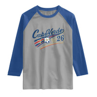 Cabo Verde Soccer Club 26 National Pride Raglan Shirt Cape Verde Football Fans Retro Sporty Est. 2026 TS02