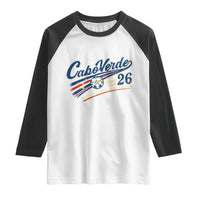 Cabo Verde Soccer Club 26 National Pride Raglan Shirt Cape Verde Football Fans Retro Sporty Est. 2026 TS02
