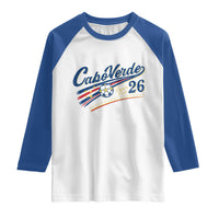 Cabo Verde Soccer Club 26 National Pride Raglan Shirt Cape Verde Football Fans Retro Sporty Est. 2026 TS02