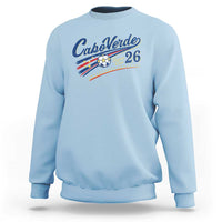 Cabo Verde Soccer Club 26 National Pride Sweatshirt Cape Verde Football Fans Retro Sporty Est. 2026 TS02