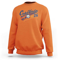 Cabo Verde Soccer Club 26 National Pride Sweatshirt Cape Verde Football Fans Retro Sporty Est. 2026 TS02