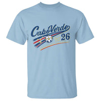 Cabo Verde Soccer Club 26 National Pride T Shirt Cape Verde Football Fans Retro Sporty Est. 2026 TS02