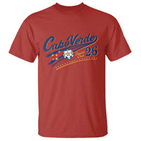 Cabo Verde Soccer Club 26 National Pride T Shirt Cape Verde Football Fans Retro Sporty Est. 2026 TS02