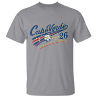 Cabo Verde Soccer Club 26 National Pride T Shirt Cape Verde Football Fans Retro Sporty Est. 2026 TS02