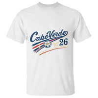 Cabo Verde Soccer Club 26 National Pride T Shirt Cape Verde Football Fans Retro Sporty Est. 2026