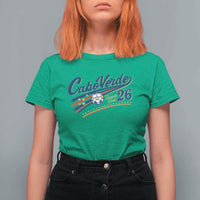 Cabo Verde Soccer Club 26 National Pride T Shirt For Women Cape Verde Football Fans Retro Sporty Est. 2026 TS02