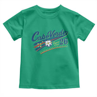 Cabo Verde Soccer Club 26 National Pride Toddler T Shirt Cape Verde Football Fans Retro Sporty Est. 2026 TS02