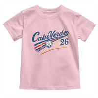 Cabo Verde Soccer Club 26 National Pride Toddler T Shirt Cape Verde Football Fans Retro Sporty Est. 2026 TS02