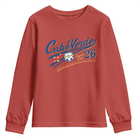Cabo Verde Soccer Club 26 National Pride Youth Sweatshirt Cape Verde Football Fans Retro Sporty Est. 2026 TS02