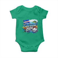 Cape Verde Soccer 2026 Island Flag Baby Onesie Cabo Verde Football Team Fans Tropical Pride Gift