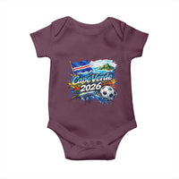 Cape Verde Soccer 2026 Island Flag Baby Onesie Cabo Verde Football Team Fans Tropical Pride Gift