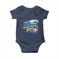 Cape Verde Soccer 2026 Island Flag Baby Onesie Cabo Verde Football Team Fans Tropical Pride Gift