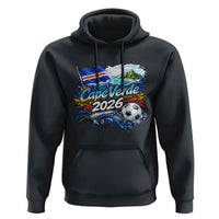 Cape Verde Soccer 2026 Island Flag Hoodie Cabo Verde Football Team Fans Tropical Pride Gift
