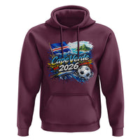 Cape Verde Soccer 2026 Island Flag Hoodie Cabo Verde Football Team Fans Tropical Pride Gift
