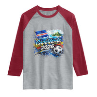 Cape Verde Soccer 2026 Island Flag Raglan Shirt Cabo Verde Football Team Fans Tropical Pride Gift