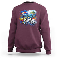 Cape Verde Soccer 2026 Island Flag Sweatshirt Cabo Verde Football Team Fans Tropical Pride Gift