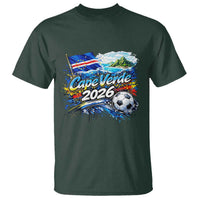 Cape Verde Soccer 2026 Island Flag T Shirt Cabo Verde Football Team Fans Tropical Pride Gift