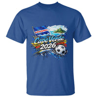 Cape Verde Soccer 2026 Island Flag T Shirt Cabo Verde Football Team Fans Tropical Pride Gift