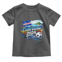 Cape Verde Soccer 2026 Island Flag Toddler T Shirt Cabo Verde Football Team Fans Tropical Pride Gift