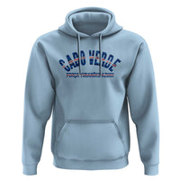 Forca Tubaroes Azuis Cabo Verde National Pride Hoodie Cape Verde Football Fans Blue Sharks Heritage
