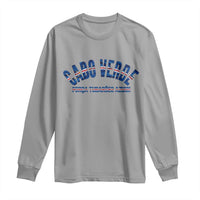 Forca Tubaroes Azuis Cabo Verde National Pride Long Sleeve Shirt Cape Verde Football Fans Blue Sharks Heritage