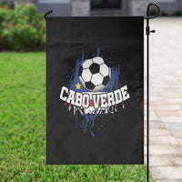 Cabo Verde Flag Football Graphic Garden Flag Cape Verde Soccer Fans Artistic Pride
