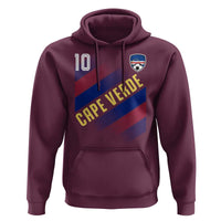 Cape Verde Soccer Jersey Style National Pride Hoodie Cabo Verde Football Fans Number 10 Athletic
