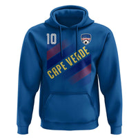 Cape Verde Soccer Jersey Style National Pride Hoodie Cabo Verde Football Fans Number 10 Athletic