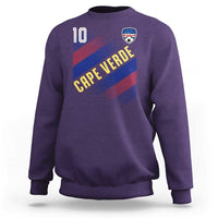 Cape Verde Soccer Jersey Style National Pride Sweatshirt Cabo Verde Football Fans Number 10 Athletic