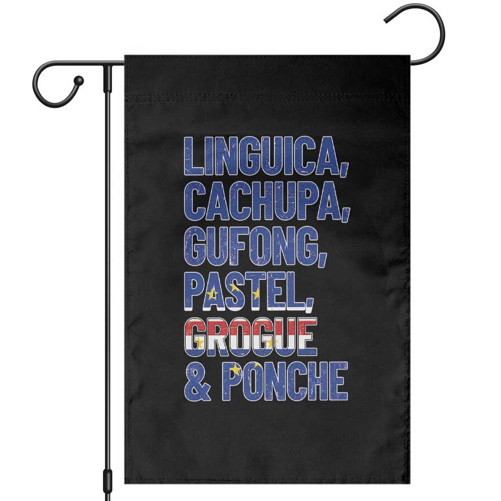 Cape Verde Traditional Food & Drinks List Garden Flag Cabo Verdean Cachupa Grogue Heritage Gift