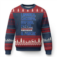 Cape Verde Traditional Food & Drinks List Ugly Christmas Sweater Cabo Verdean Cachupa Grogue Heritage Gift