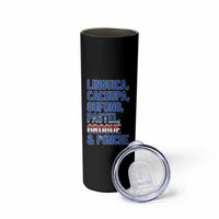 Cape Verde Traditional Food & Drinks List Skinny Tumbler Cabo Verdean Cachupa Grogue Heritage Gift
