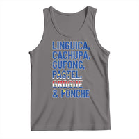 Cape Verde Traditional Food & Drinks List Tank Top Cabo Verdean Cachupa Grogue Heritage Gift