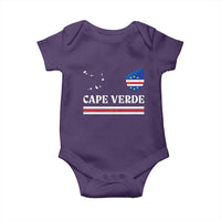 Cape Verde Country Map Shield Emblem Baby Onesie Cabo Verde Roots National Pride Gift