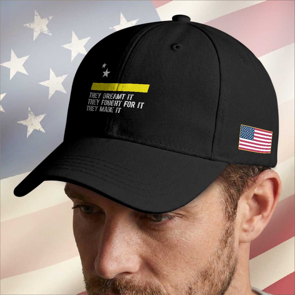 Curaçao Flag History Pride Baseball Cap They Dreamt Fought Made It