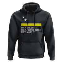 Curaçao Flag History Pride Hoodie They Dreamt Fought Made It